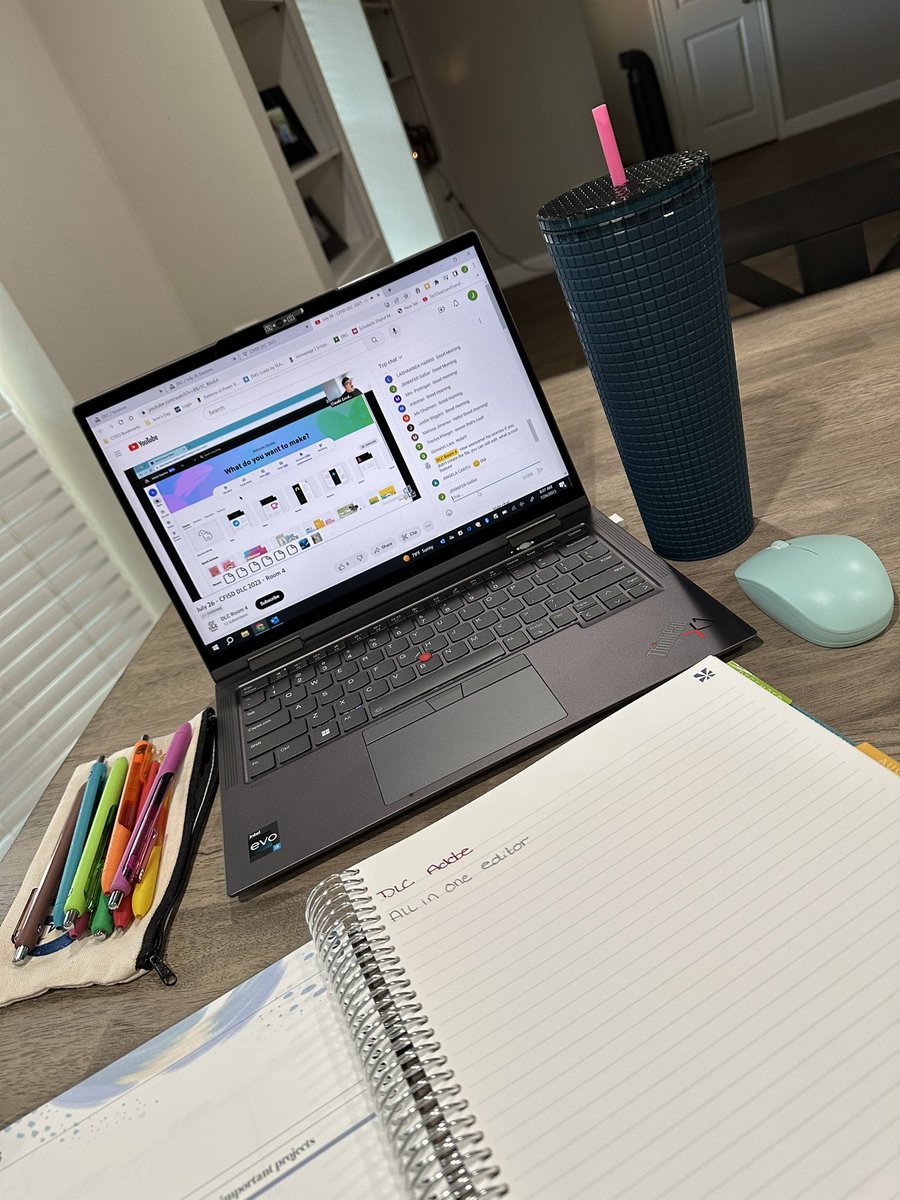 JennGallier's tweet photo. Set up for the morning! It’s #CFISDLC day ⭐️ https://t.co/nagWwaBP23
