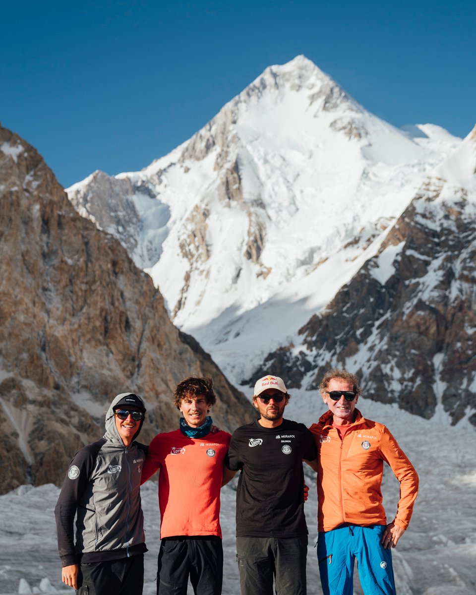 JedrekBargiel's tweet photo. Meldujemy się w bazie! Za nami Gaszerbrum I :) Teraz znowu musimy trochę odespać 😅 Dzięki za Wasze wsparcie💪❤️

———  
We made it to the base camp! Gasherbrum I is behind us :) Now we need to get some sleep again 😅 Thanks for your support 💪❤️

———
Partnerzy wyprawy:   
partner główny @totalizator_sp
parner strategiczny @GrupaMurapol
partner sportowy @redbullpolska
partner sprzętowy @SalomonSports

Partnerzy wspierający:     
partner przygotowań do wyprawy @kghm_sa
partner sprzętowy @Petzl
partner techniczny @pajaksport Ferrino    
partner wspierający @IMMonitoring
———        
📸Bartek Pawlikowski 

#współpracareklamowa #andrzejbargiel #suntleones #gasherbrumskichallange #gasherbrumI #summitattack #skidescent #wygrywamyrazem #murapolnajlepszemiejscanaświecie #givesyouwings #tomorrowisyours