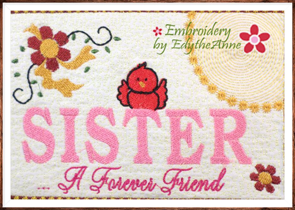 Friendship Day is July 30th. Connect with friends across the globe with our In The Hoop Machine Embroidery Mug Mats.a functional alternative to paper greeting cards.
bit.ly/3PWVss0
#EmbroiderybyEdytheAnne  #InTheHoopMachineEmbroidery    #MugMat #MugRug #Friends ##Faith