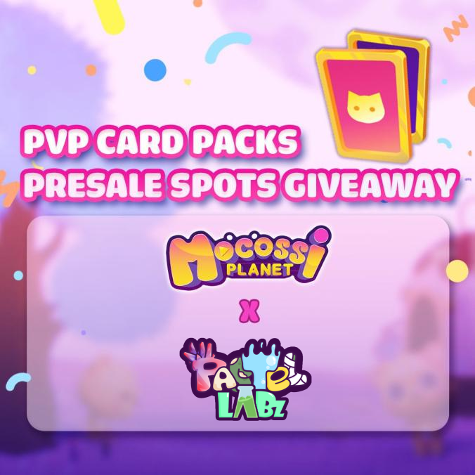 Pastel Labz CNFTS (@pastellabsnfts) on Twitter photo MOCOSSI x Pastel Labz
Mocossi Planet is giving away 10 Presale Spots for their upcoming Mocossi PvP Cards mint!
To Qualify:
✅Like & RT
✅Follow <a href="/officialmocossi/">Mocossi Planet | A Cardano Gaming Project</a> & <a href="/pastellabsnfts/">Pastel Labz CNFTS</a>
✅Tag a friend
Ending today @ 8PM UTC! MOCOSSI x Pastel Labz
Mocossi Planet is giving away 10 Presale Spots for their upcoming Mocossi PvP Cards mint!
To Qualify:
✅Like & RT
✅Follow <a href="/officialmocossi/">Mocossi Planet | A Cardano Gaming Project</a> & <a href="/pastellabsnfts/">Pastel Labz CNFTS</a>
✅Tag a friend
Ending today @ 8PM UTC!