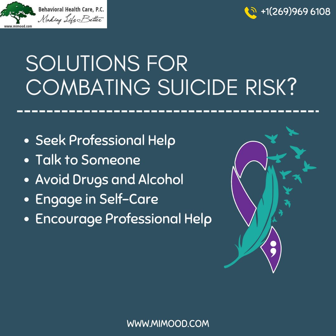 'Understanding Suicide Risk and Emphasizing Prevention: Together, we can make a difference in saving lives. 🤝💙
#SuicideRisk #SuicidePrevention #MentalHealthAwareness #EndTheStigma #MentalWellbeing #SupportMatters #ReachOutForHelp #YouAreNotAlone #StayStrongTogether