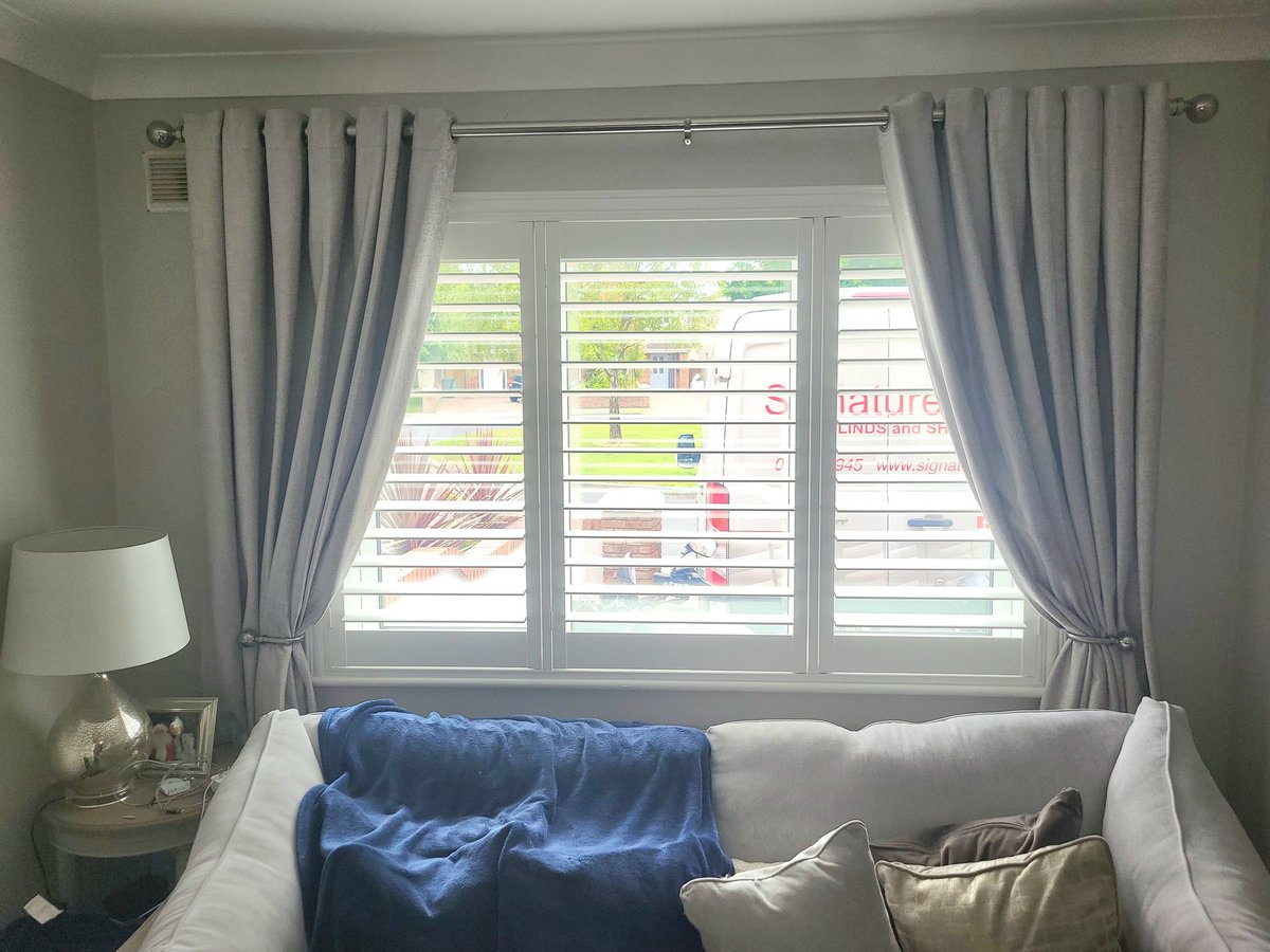 SignatureBlind's tweet photo. Transform your space with these stunning shutter blinds ๐โจ Perfectly fitted in
Leixslip, they add a touch of elegance and sophistication to any room! ๐ก๐ช ๐ฅ๐ฏ
https://t.co/bH46XfuPVq
#HomeDecor
#ShutterBlinds #InteriorDesign https://t.co/X0Bc5JaAQi