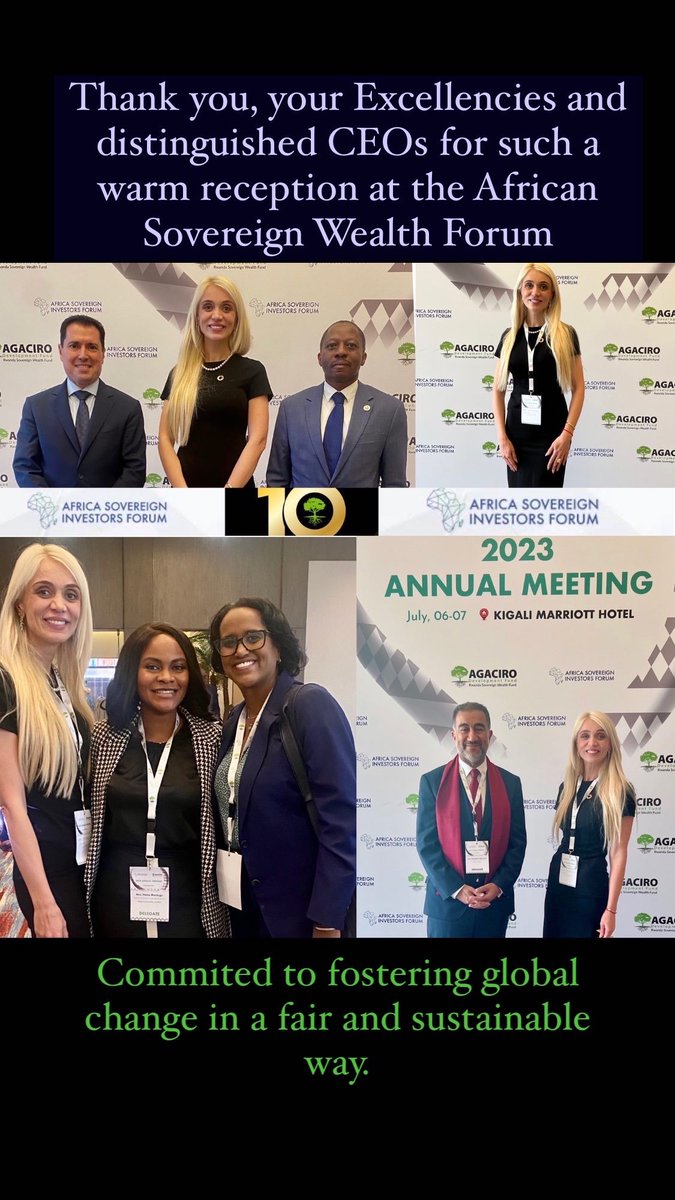ananac's tweet photo. Most grateful to Mr. Gilbert Nyatanyi, the astute CEO of Agaciro, Rwanda's Sovereign Wealth Fund for engaging in such significant discussions. 
#ESG #SDGs #womenchangemakers #sustainablefinance #academia #COP2028 #inclusiveinvestment #justtransition #agaciro #ASIF https://t.co/5cc9GdLYU4