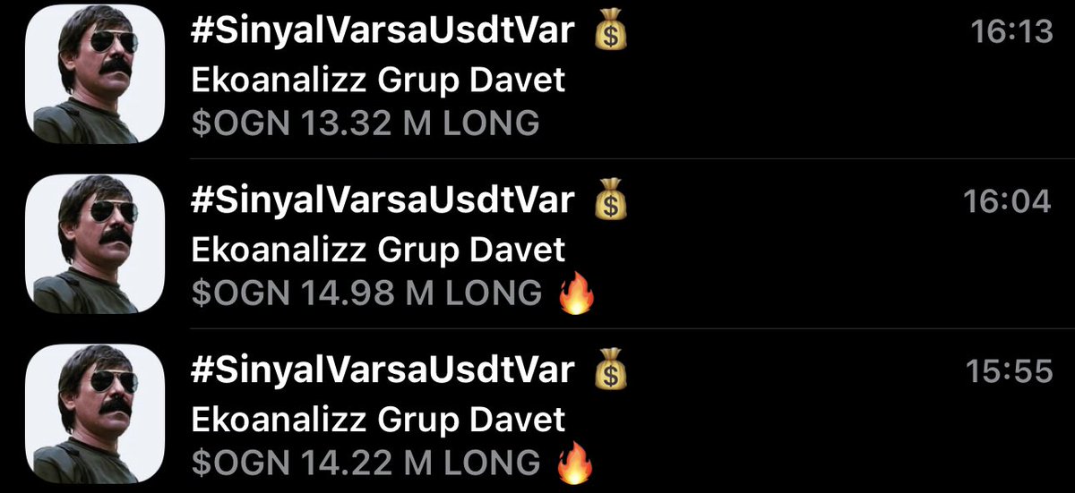 Ekoanalizz's tweet photo. https://t.co/oGvu6hbf9d

👆👆👆

SİNYAL VARSA USDT VAR 

BİR SİNYALE YENİLİYORLAR DAYI 💵

Her günde dolar kazanınca dolara karşı duyarsız oluyorsun gardaşım 💵💵🐳

Fedmiş btc düşüyormuş çıkıyormuş banane la ben sinyale bakarım 😎

#binance #bitcoin #ogn #sol https://t.co/8LLvS00tF8