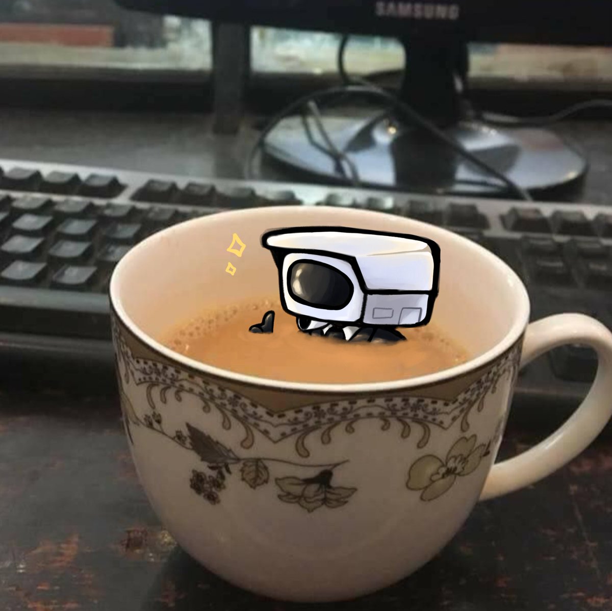 Minidracoo's tweet photo. Da gang in coffee cup :3

#skibiditoilet #SKIBIDITOILET https://t.co/6VbdV19lbH