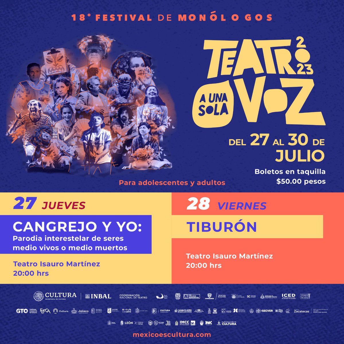 TeatroIsauroMartinez tweet media