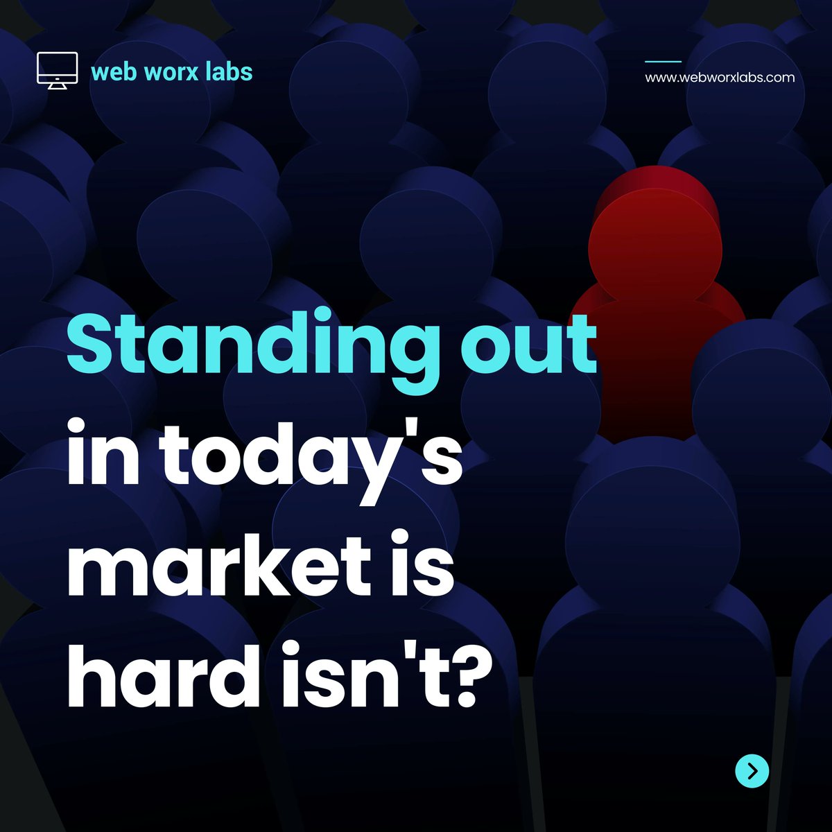 WebWorxLabsInc's tweet image. Standing out in today&apos;s market requires a clear strategy and a willingness to take risks. These tips can help you create a memorable brand that stands the test of time. 

Want us to work with you in developing a Brand Strategy that works?
Follow us @webworxlabs 

#BrandStrategy