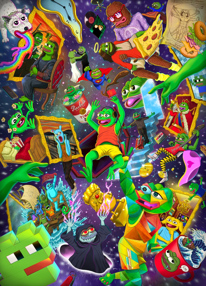 INTO THE FROG DIMENSION 🔜🚪 by @TungSungg 🎨