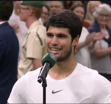 The Tennis Letter on Twitter: "Carlos Alcaraz on Novak Djokovic: “What