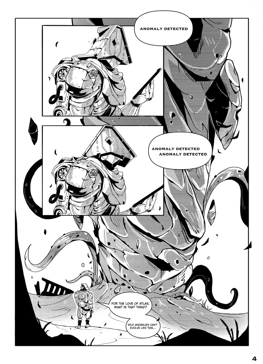 Two more pages from my (unofficial) NMS comic. And hey, I’m feeling better, no migraine today, whoo x) #NoMansSky