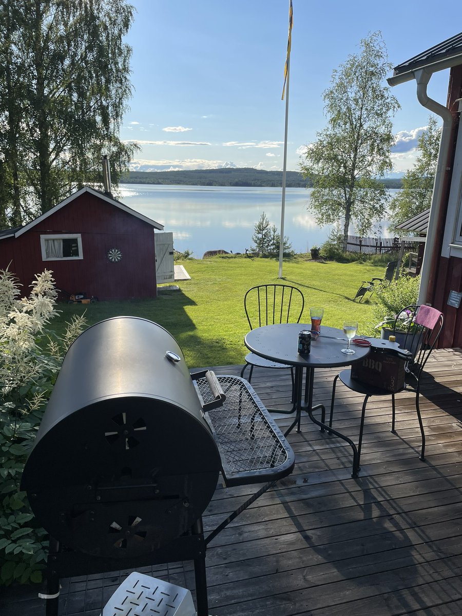 matti_c75's tweet photo. Grill och äntligen lite fint väder😎 #Malung https://t.co/3lMXcHqiSr
