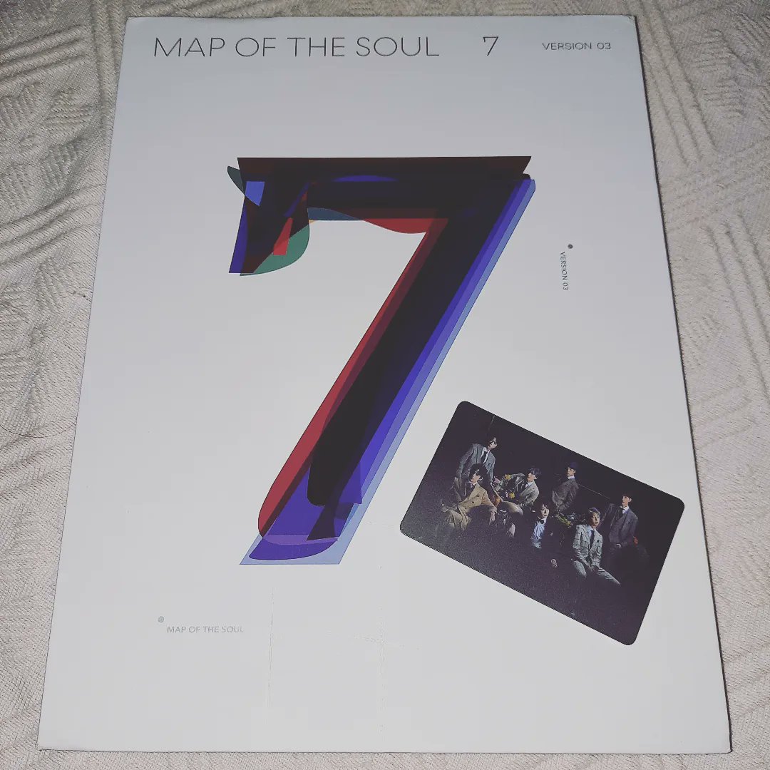 MoniqueCasper07's tweet image. Meu primeiro álbum e veio PC OT7!
🥹🥹🥹
#bts #mapofthesoul7 #mots