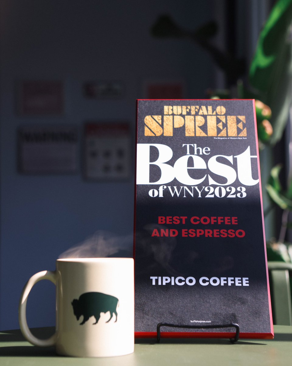 We are so honored to be awarded “Best Coffee and Espresso” in this years The Best of WNY by <a href="/BuffaloSpree/">Buffalo Spree</a> 

We love love you back, Buffalo❤️