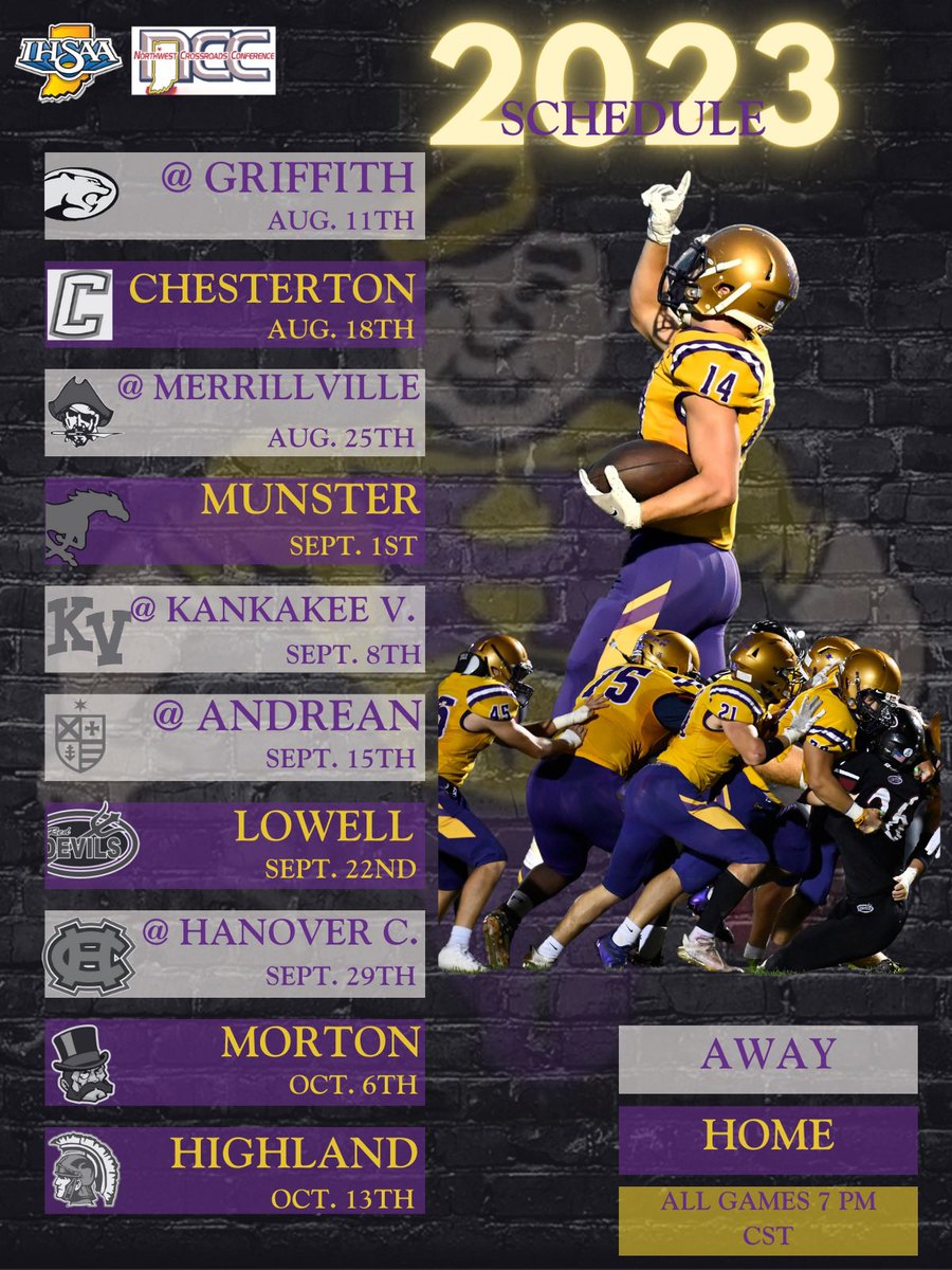 🧱2023 SEASON SCHEDULE CORRECTIONS🧱

Please refer to the following link in the thread or the graphic below for our 2023-2024 season schedule‼️