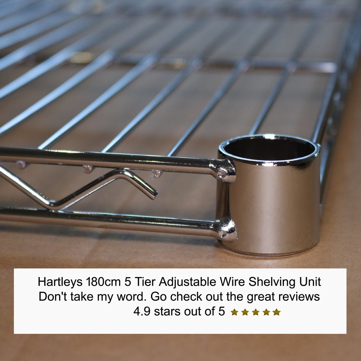 chefkevinashton's tweet image. I've been looking for a sturdy shelving unit for months
 I wanted something that was #stable #easytoclean #heavyduty #easytoassemble looked nice whether it was in a pantry or in a garage. #5Tier #shelvingunit #adjustablefeet #chefkevinashton 
hartleysdirect.com/hartleys-180cm…