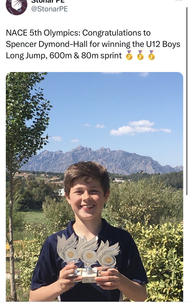 <a href="/LarkhallAFC/">Larkhall Athletic FC</a> <a href="/Spen_dymond/">Spencer Dymond-Hall</a> Superb player well done Spenny 🙌🏻.. this must beat winning the U12 Olympics?