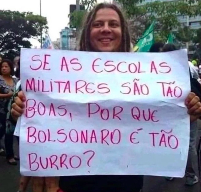 Fica aí a reflexão