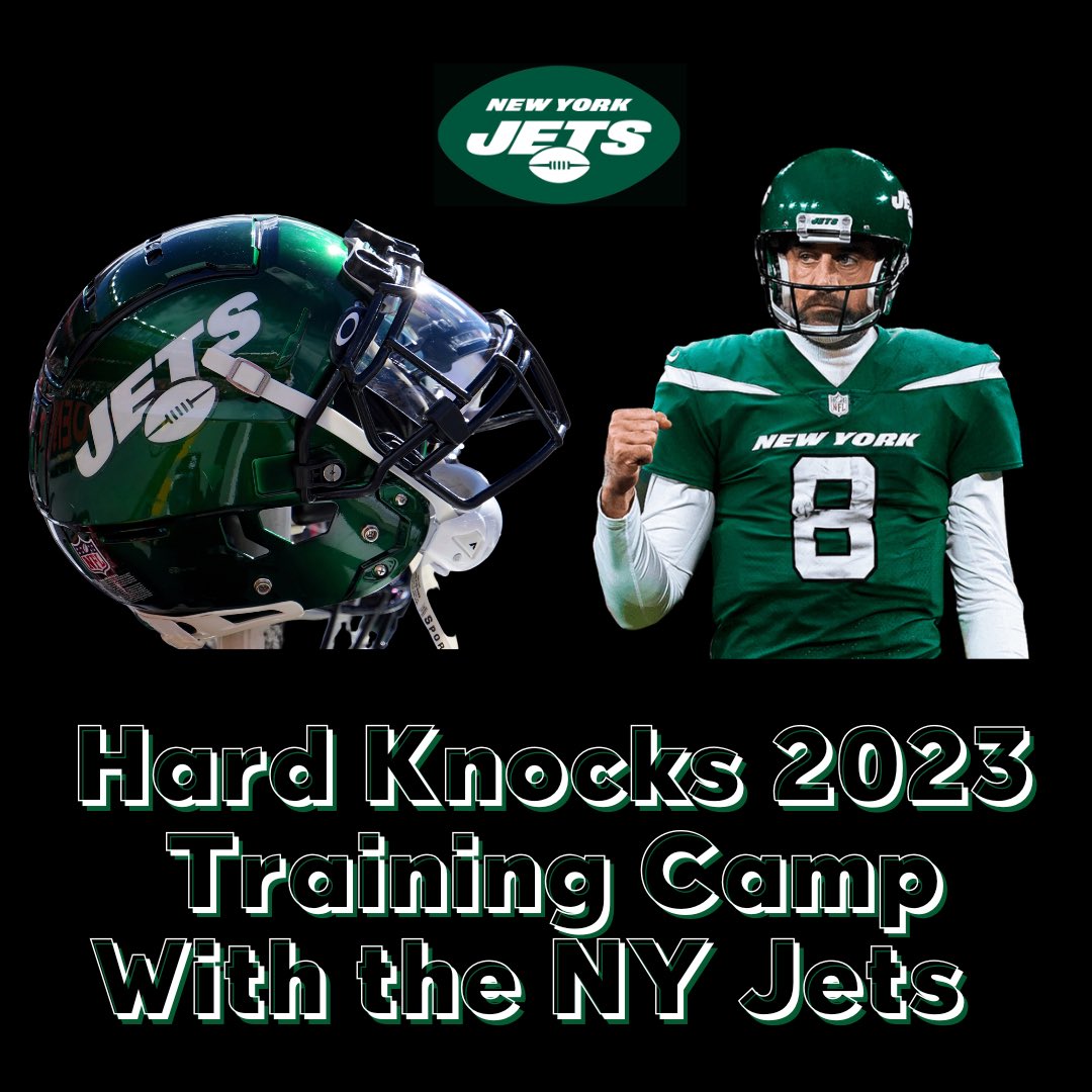 stevenshomler's tweet photo. Hard Knocks 2023 Training Camp With the NY Jets!
 
I am so excited for this! 
 
I am going to watch and take notes that I can use during my guest appearances on @ZacShomler’s show @StrongOpSports 
 
#HardKnocks #NYJets 
 
#AaronRodgers 
 
#ZacShomler #StrongOpinionSports https://t.co/DRuELRxYyY