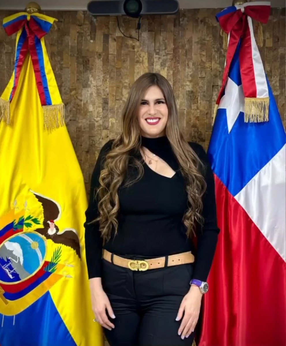La oficina de Representación Nacional del Parlamento Andino en #Ecuador 🇪🇨 informa que #CristinaReyes ha sido electa Presidenta del organismo del
#ParlamentoAndino