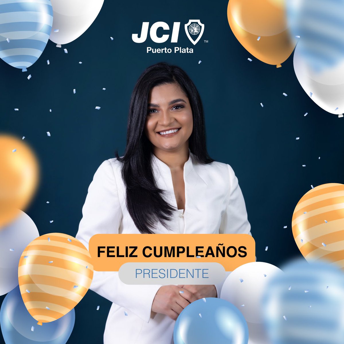 JCIPOP's tweet image. FELIZ CUMPLEAÑOS #PRESI STEPHANIE 🎉

JCI Puerto Plata se regocija en la satisfacción de ser liderados por una lider como su persona, nos  vestimos  de fiesta para celebrar su vida, agradecemos  su dedicación  y entrega en favor de nuestra organización ¡Es momento de celebrar! 🎂