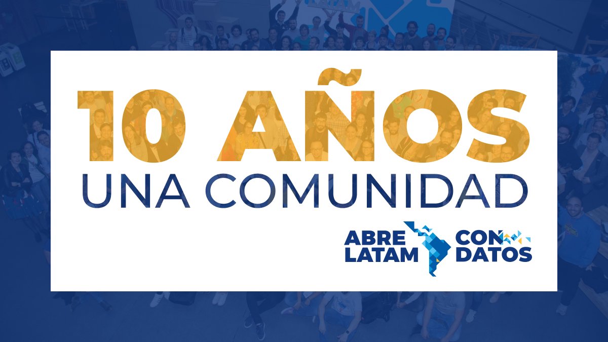 ABRELATAM's tweet image. #ABRELATAM | #CONDATOS
¡Ayudanos a difundir a la comunidad datera #LATAM! 🤓🙌💞📊🌎
✨ ¡🔟 años, muchas posibilidades de hacer comunidad! ✨

Sé parte postulando una sesión YA 😉📨🔥🇺🇾
😊📄 Todas tus dudas se responden AQUÍ! ➡️ abrelatam.org