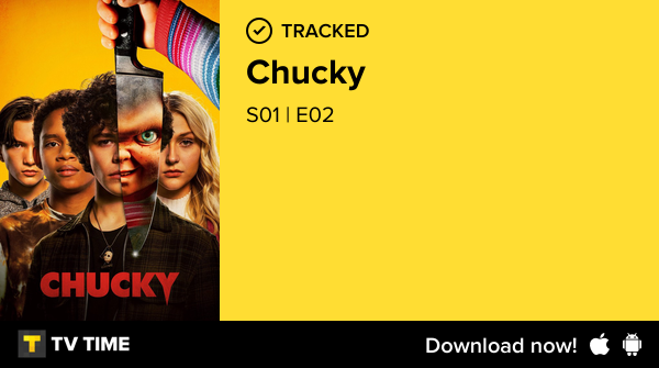 liddell_alien's tweet photo. I've just watched episode S01 | E02 of Chucky! #childsplaythetvseries  https://t.co/NO55B3ClPX #tvtime https://t.co/yF8eJXAC0Y