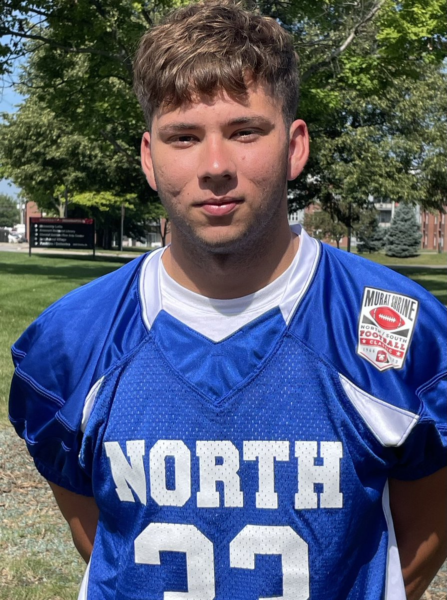 Congratulations to Mitchell Knepley of Western HS on being named the Joe Goodman Mental Attitude award recipient for the North All-Star team. Well deserved Mitchell! <a href="/mitchell_knep2/">Mitchell Knepley</a> <a href="/INFBCoaches/">IFCA</a>