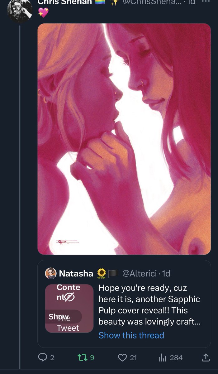 This ^ us already passed the likes of this, which has been posted for more than 24 hours. All I did was slightly crop a nipple. That stupid clown is destroying this site.