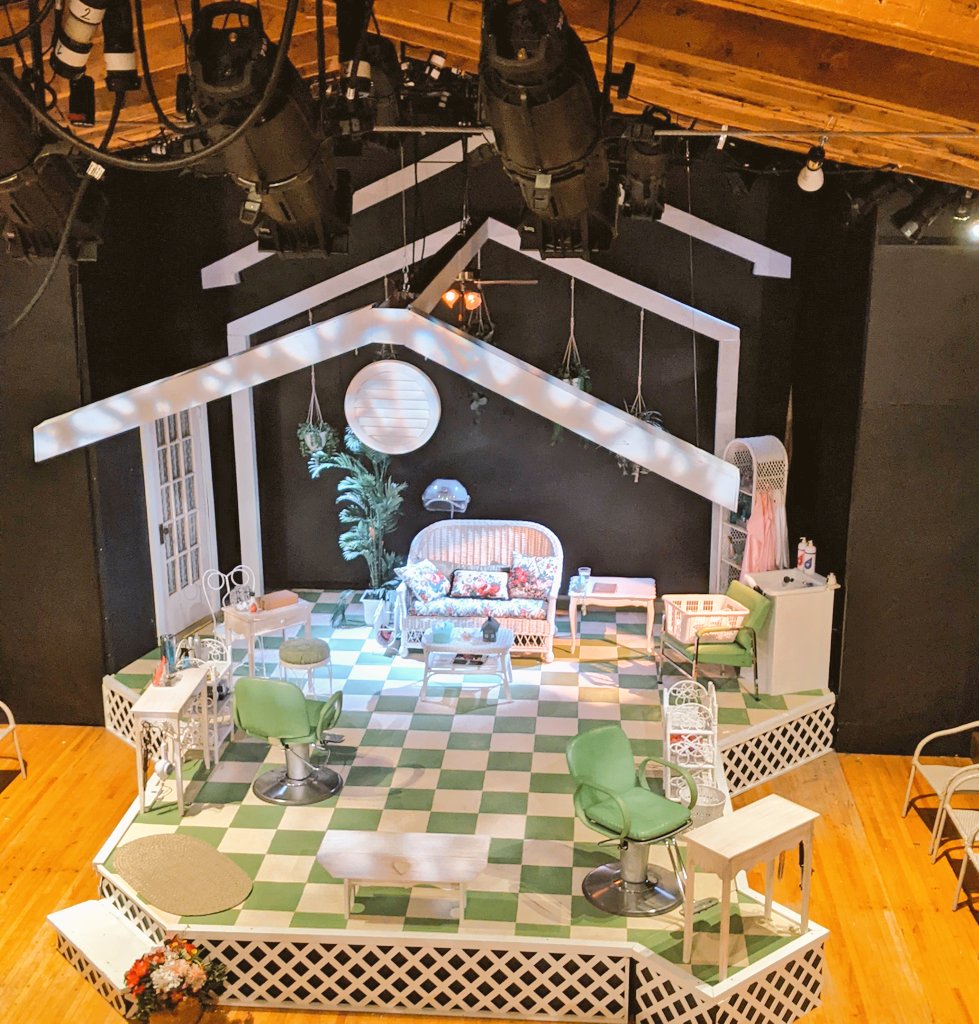 It's Opening Night <a href="/WatermarkTheatr/">Watermark Theatre</a> #viewsfromthetechbooth