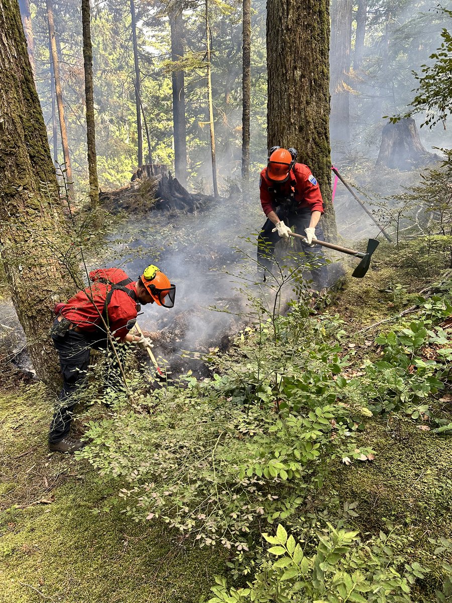 MetroVancouver's tweet photo. The #LSCR wildfire is now HELD, thanks to the hard work of ground crews & aircraft. Fire danger is High to Extreme throughout the region. Be vigilant: stay on designated trails, mind ignition sources, and follow posted signs. Report fires to 9-1-1. @NVanDistrict @BCGovFireInfo https://t.co/sW5l5xQfKP