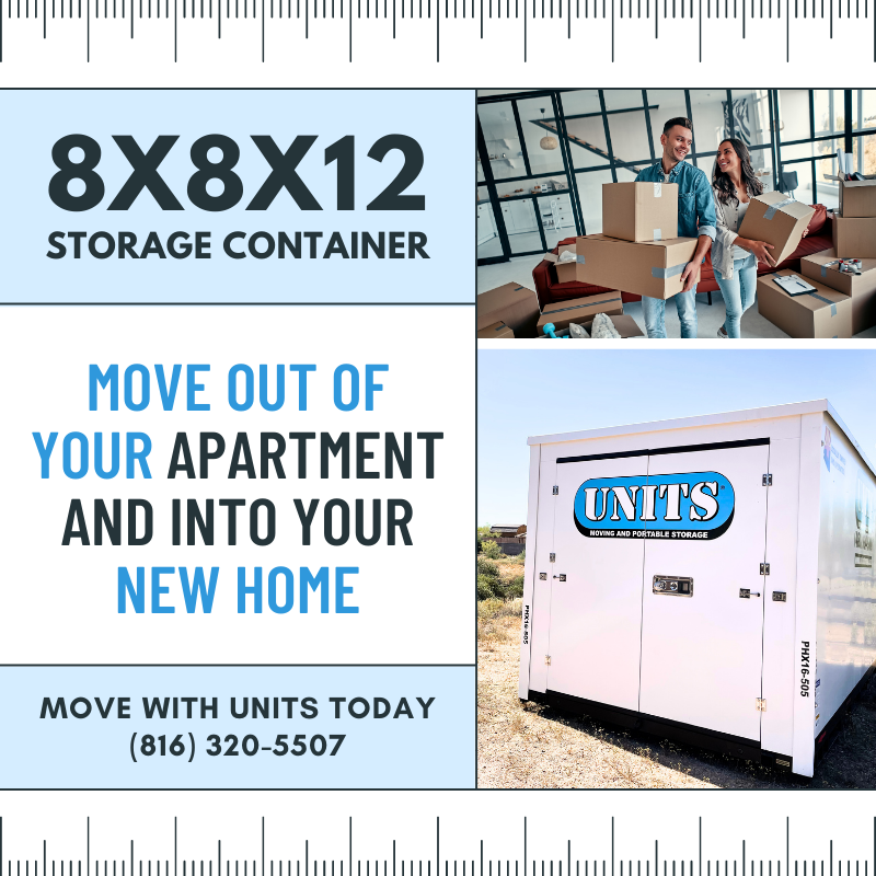 UnitsKansasCity's tweet photo. Move out of your dorm and become independent with UNITS of Kansas City. Store your items in a 12' container today: https://t.co/NWC7e5Ir7I

#UNITSStorage #portablestorage #moving #movingsolutions #longdistancemoving #realtor #KansasCity #MO https://t.co/aLfEtBHW1w