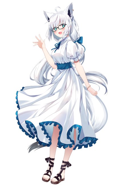 「dress fox girl」 illustration images(Popular)