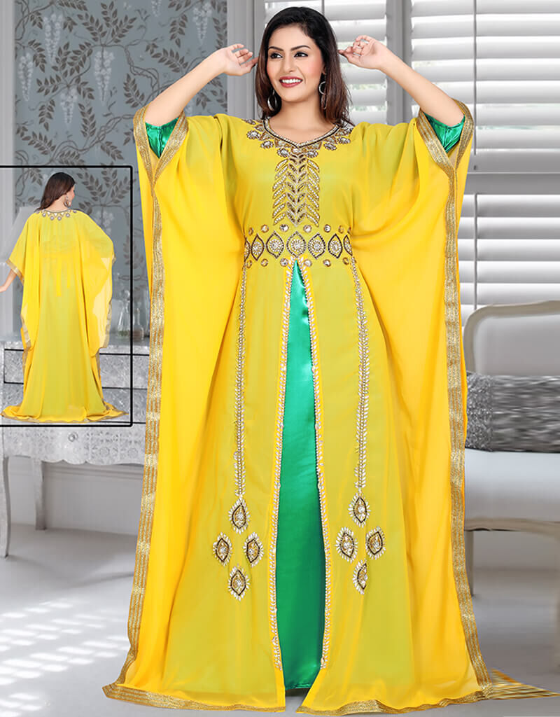 🌟 Step into the spotlight with the Yellow and Green Georgette Farasha from Arabic Attire! ✨.

bit.ly/46E3tLg 

#YellowAndGreenFarasha #GeorgetteFarasha #ArabicAttire #FashionStatement #ElegantLook #CaptivatingDesign #StandoutStyle