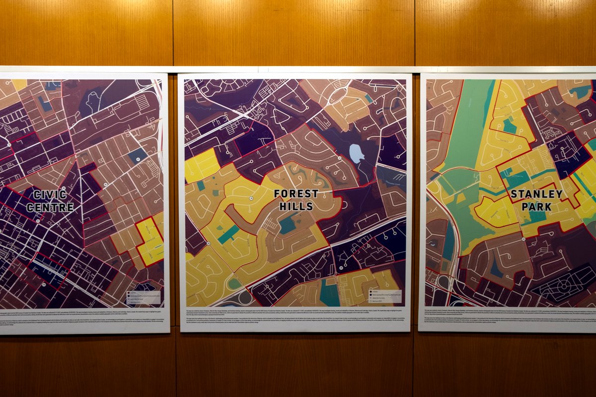 𝗝𝗲𝘀𝘀𝗶𝗰𝗮 𝗧𝗵𝗼𝗺𝗽𝘀𝗼𝗻’s work 𝘽𝙤𝙧𝙙𝙚𝙧𝙡𝙞𝙣𝙚 is installed in the Rotunda Gallery at Kitchener City Hall, 200 King Street W., until next Saturday, July 22. <a href="/J3ssicaTh0mpson/">Jessica Thompson</a>