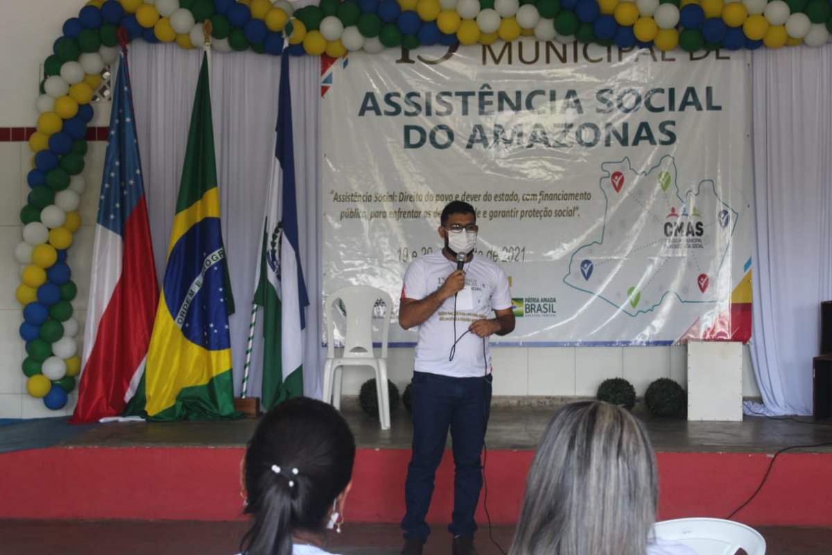 Na conferência de assistência social de maraã AM.