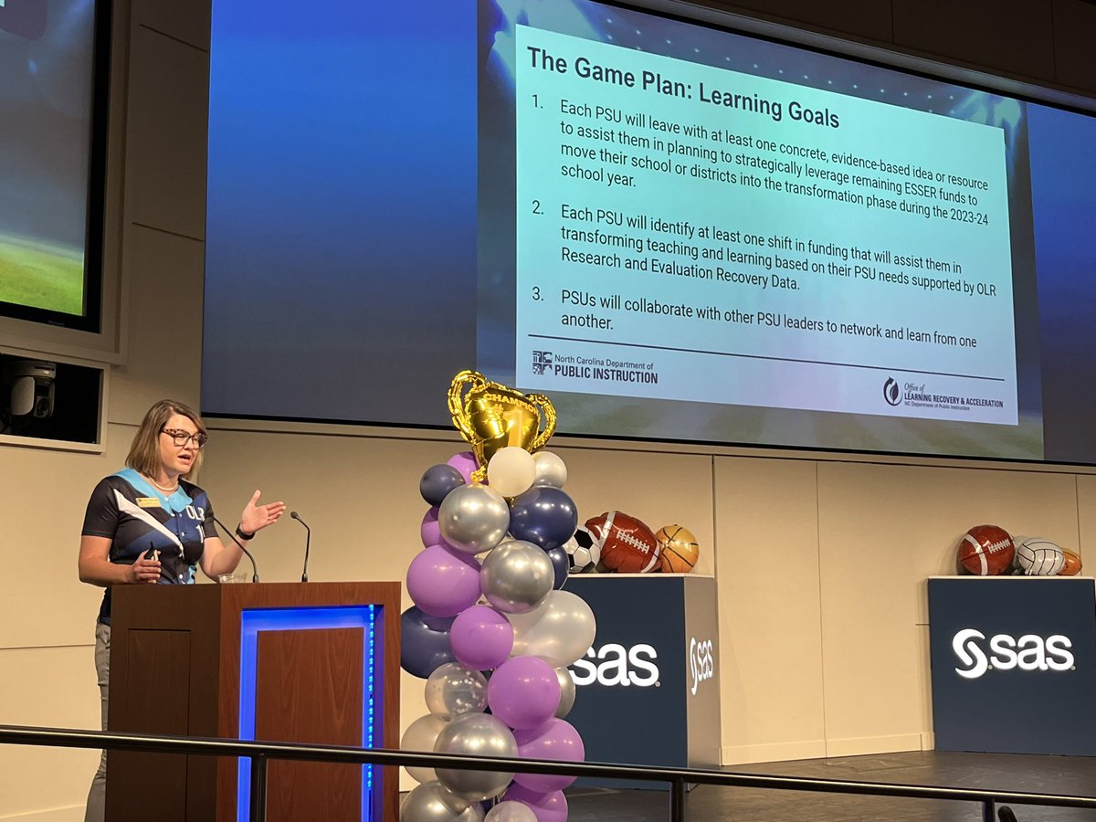 rlwjunio's tweet photo. It’s been a great week at @SASsoftware supporting PSUs in using recovery data to evaluate their ESSER-funded learning acceleration programs. Thank you again to our sponsors @Fidelity and @smtcenter for providing lunch to our participants all 4 days. #ARPCountdown https://t.co/fndYrV7e4A