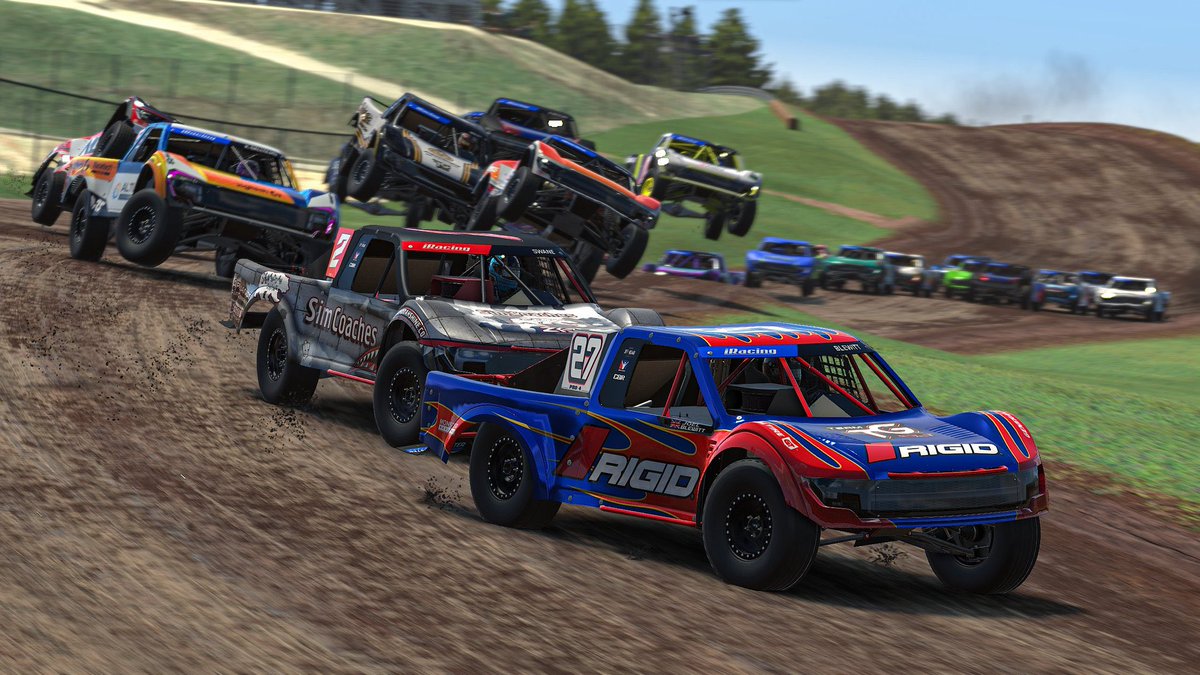 TeamGold_es's tweet photo. Joel Blewitt @joelthekiddd brings home the GOLD at round 3 of the @iRacing Off-road World Championship series putting himself and Team Gold Esports into the IRacing history books. With 2 pole positions, a podium, &amp; a feature WIN within just 3 rounds. Not bad for a “Rookie” 👊🏁 https://t.co/fhq095mUjr