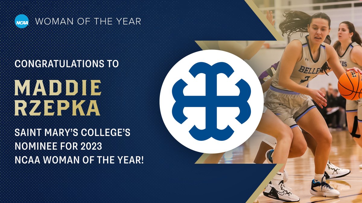 Shout out to our 2023 #NCAAWOTY nominee - Maddie Rzepka!

- One of 619 nominees from across all NCAA schools.
- One of 227 nominees from NCAA Division III.
- One of 18 NCAA DIII basketball student-athletes selected as a school nominee.

#GoBelles | #BelleYeah