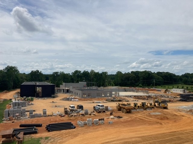 160,000 concrete blocks laid and still going! The new elementary school for Putnam County is taking shape.

<a href="/Upland/">upland</a> Design Group <a href="/pcsstn/">Putnam County School System</a>