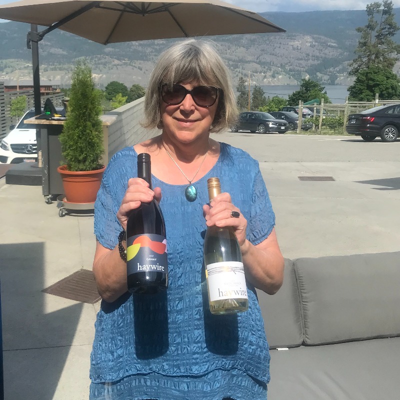 BCFWRadio's tweet photo. #NorthernBC #Kootenays: Tune in @11am to your local #bounceradio - We've got Christine Coletta on the show, Co-owner of @HaywireWines &amp; Garnet Valley Ranch. We learn about the new #BottleneckDrive touring map, getting to #Summerland &amp; wines that represent the region. #winetour 🍷 https://t.co/paOdhTB7WZ