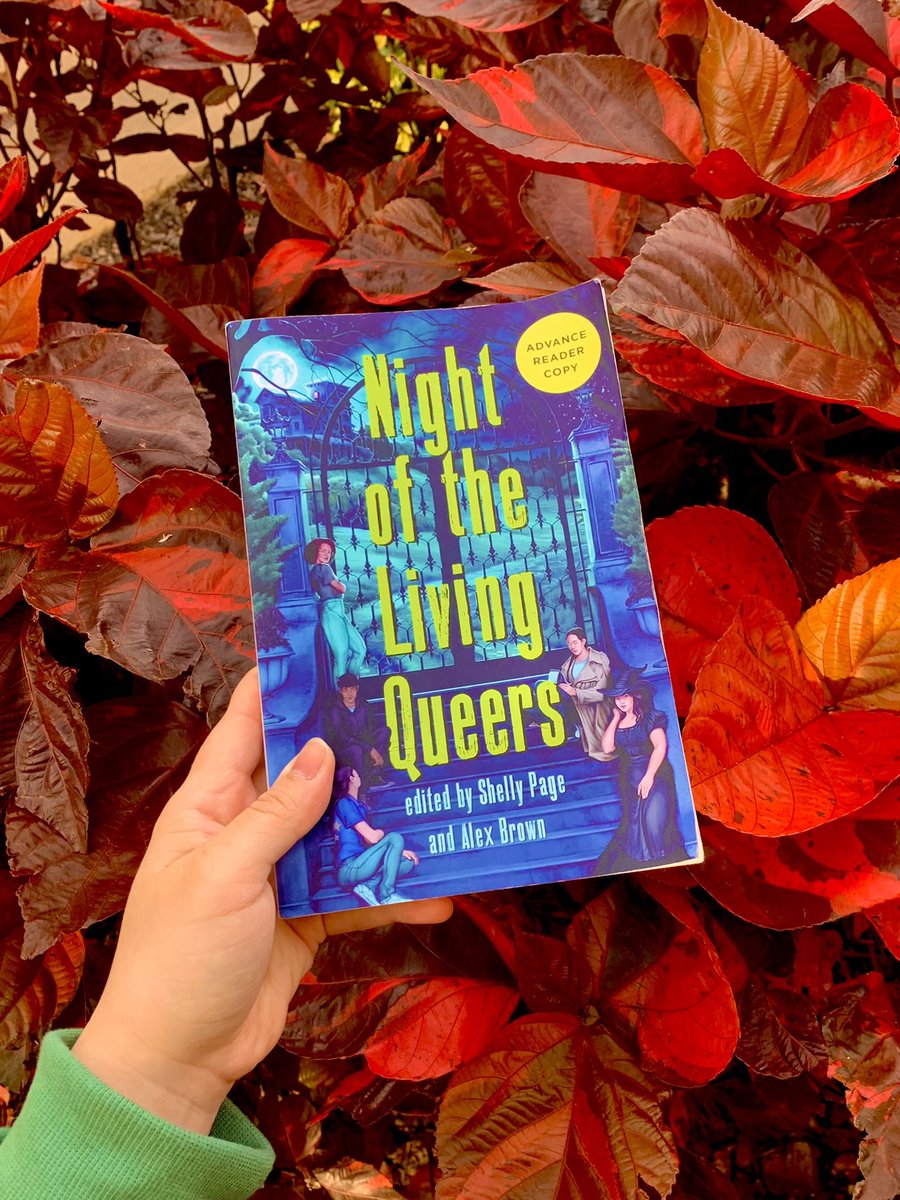 mayagittelman's tweet image. it’s #InternationalNonBinaryDay so here’s a reminder that I’m not cis, the binary is a colonialist construct, your gender is your own and it’s okay to question or change it, and I wrote a story about all of that that comes out in Night of the Living Queers NEXT MONTH!! ❤️‍🔥🏳️‍⚧️