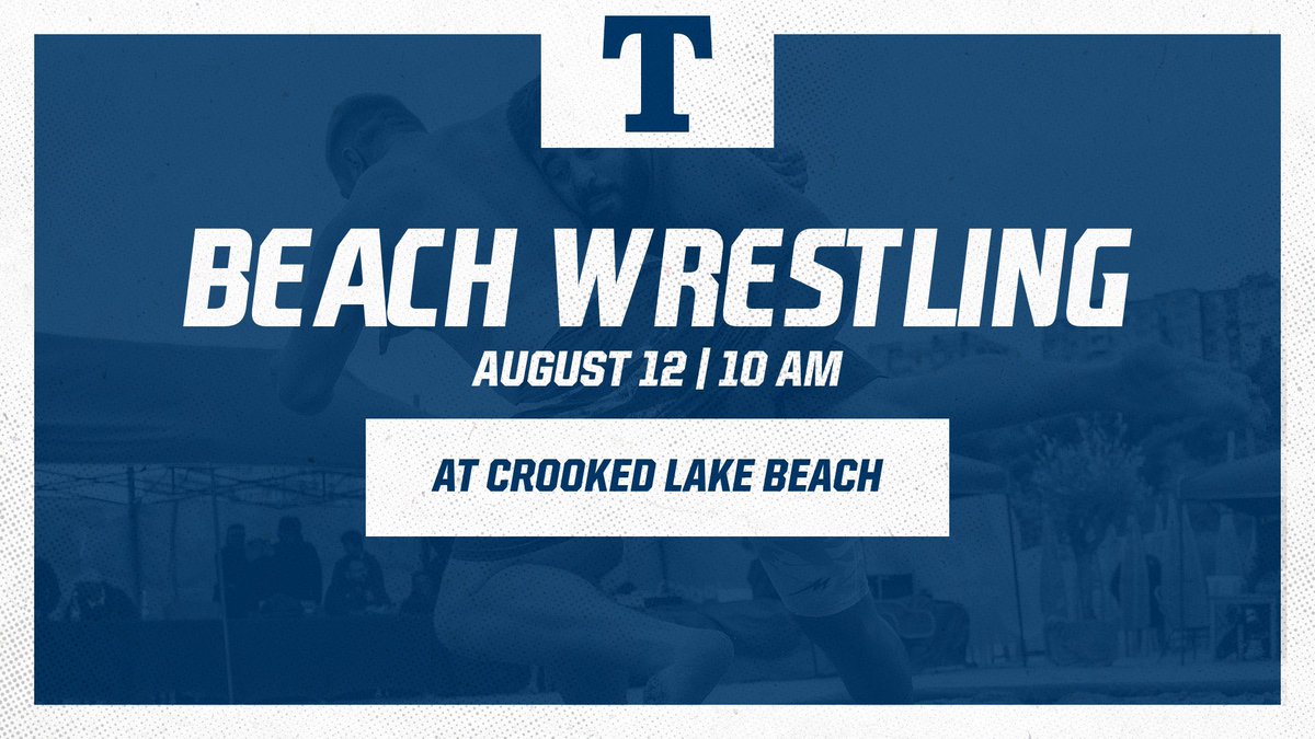 🏖️ Beach Wrestling is back and this year we are headed to the beach! 📆 : Aug 12th at 10 am 📍 : 100-194 Lane 101b Crooked Lk, Angola, IN 46703 💰: 20$ to preregister This event will use Block weights and ages to make brackets. We will use Beach Wr rules. 🤼‍♂️ #TrineTough