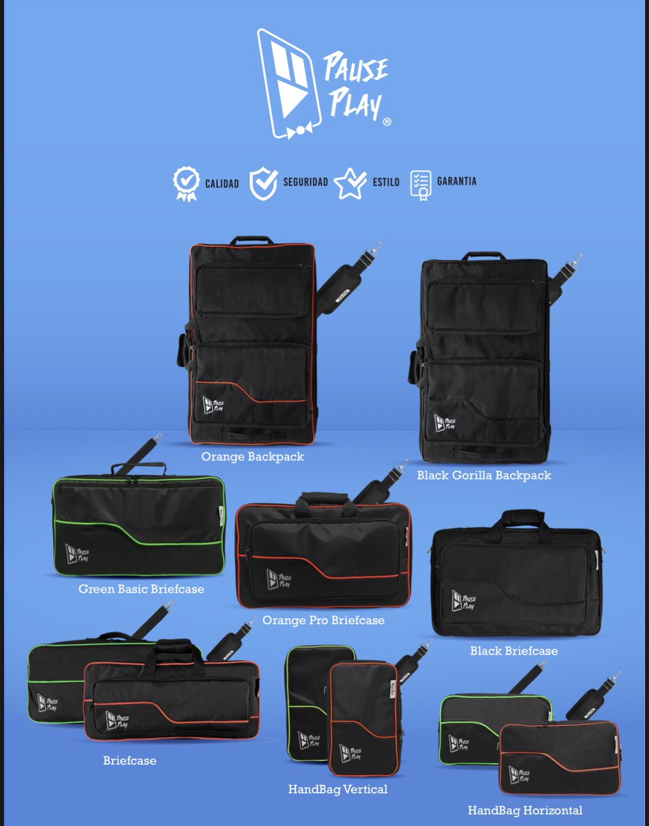 PausePlay9's tweet image. Protege tu equipo y luce con estilo. Fundas #PausePlay para #Djs #HechoEnMexico