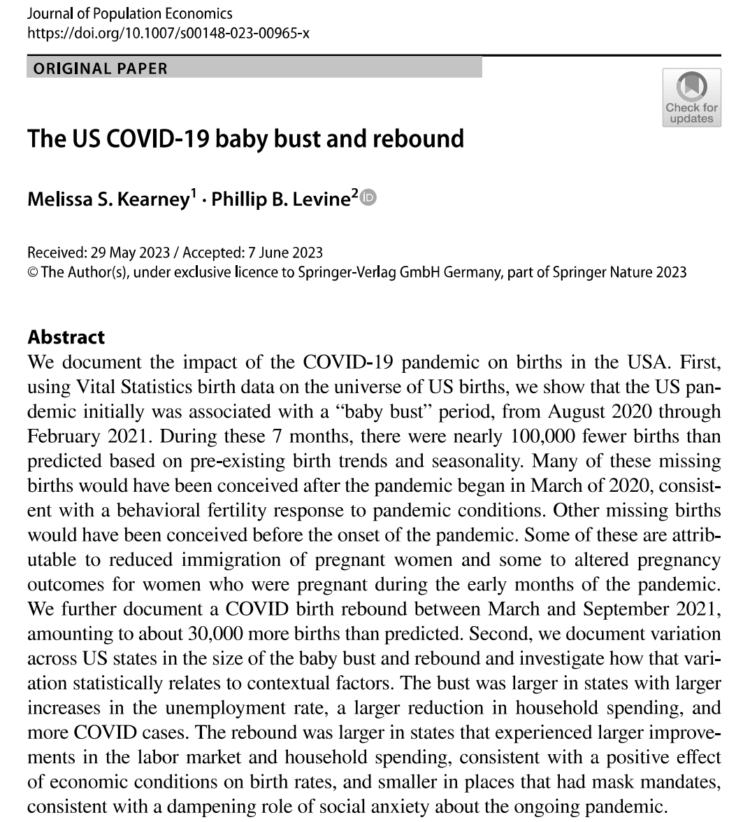 Really happy to have this in print in @JPopEcon! Thank you to the editor & anonymous referees for questions and comments that led to a much better paper. w/ @phil_wellesley