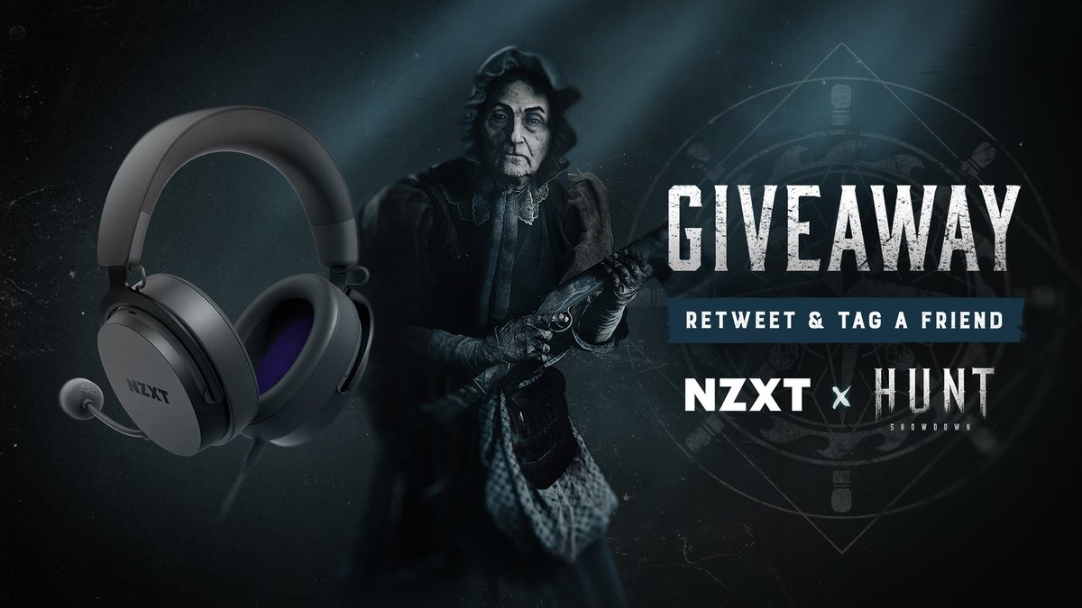 We're teaming up with <a href="/NZXT/">NZXT</a> to give away a full NZXT Relay Audio Ecosystem to one lucky winner! 💜 

Additionally, for every 100 RTs we are adding one Hunt: Showdown base Game &amp; The Phantom of the Catacombs DLC Key!

- Follow us on Twitter 
- Like &amp; RT this post 
- Comment your
