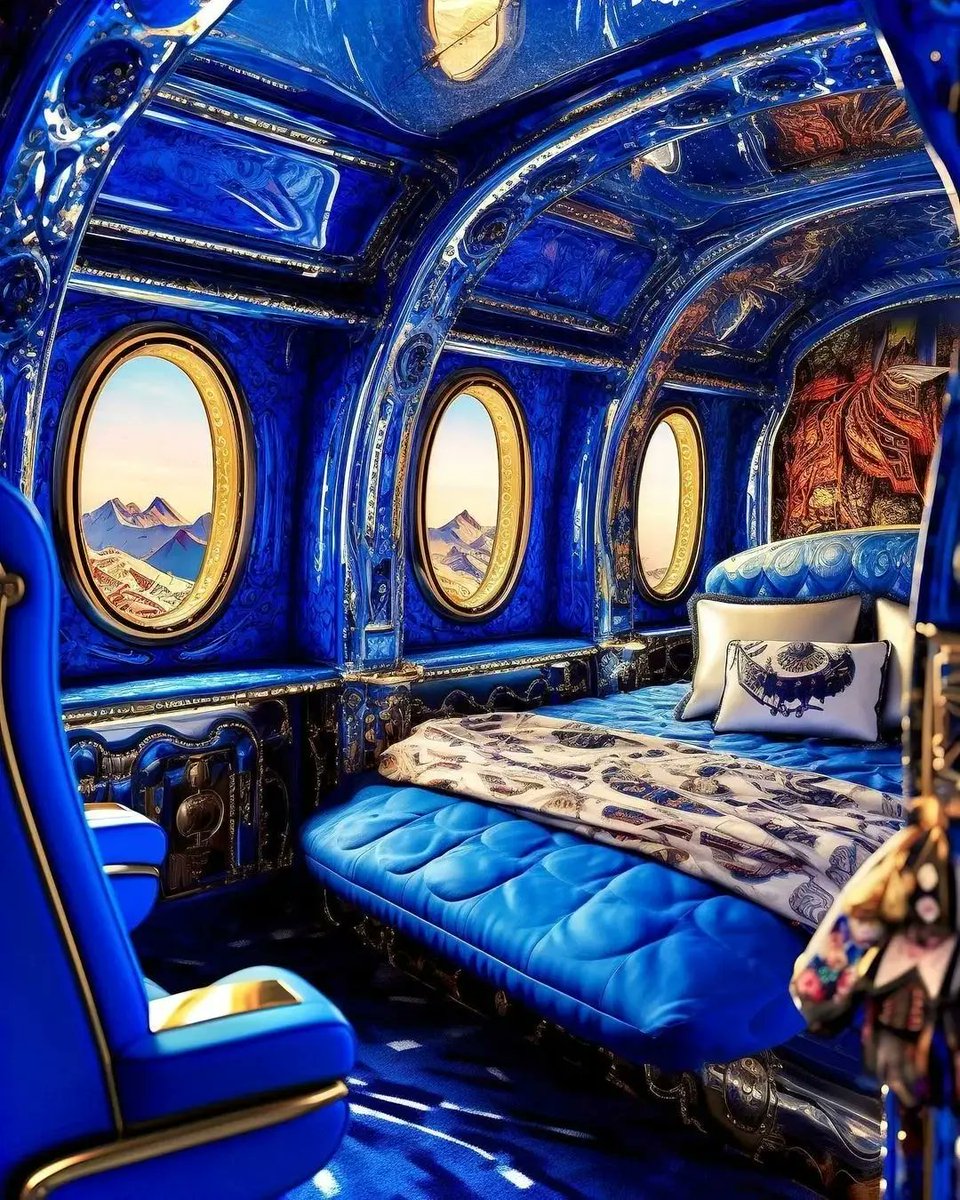 NMPROarts's tweet photo. @MotorShowme Friday is back with "The Blue Empress"!  A mesmerizing AI-generated luxury plane crafted by Harshdeep Arora, an Instagram artist renowned for showcasing AI-produced imagery. 

 #أن_أم_برو #موتورشو

#NMPROARTS #NMPRO #MotorShow

@_prspctivs https://t.co/Bxwqikg4Ud