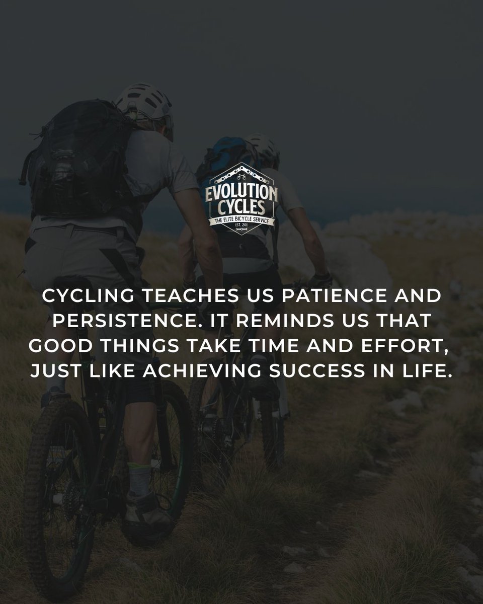 Good things in life don't come easy. They come by trying and persisting, it is in our hands to keep going or give up.

Happy Friday! 🔥 

#motivation #motivationalquotes #fridaymood #fridaymotivation #cyclingmotivation #cyclinglife #passionforcycling #bikelife #bikinglife #biking