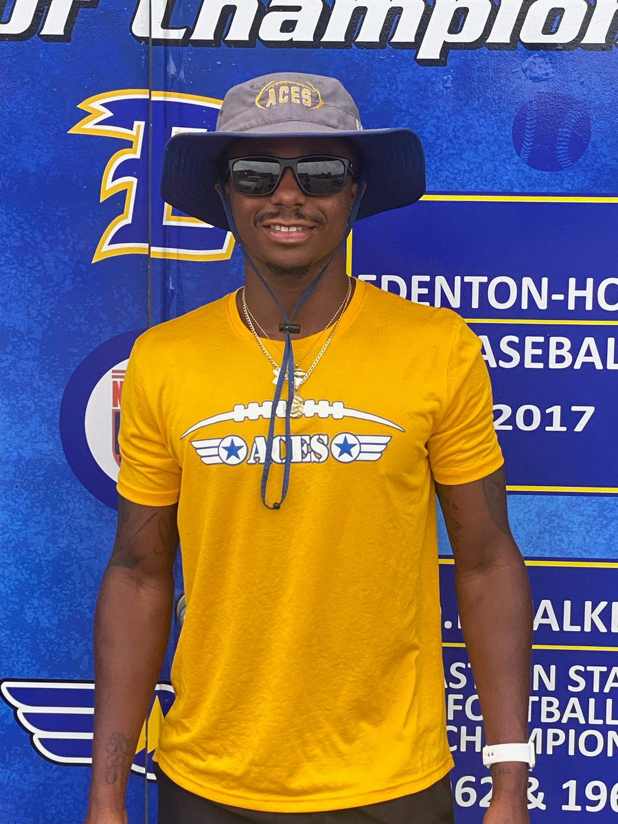 <a href="/ACES_FB/">Edenton Aces Football</a> welcomes home Coach  <a href="/khalil_x15/">KB2EZ</a>  to the ACES football staff!

Here  are a couple  quick facts about Coach Blount.

1. An alumnus  of JAH and UNCW

2.Member of the 2016 State 
Championship Team 

3. First year Coach specializing in WR/DB play. 

Why Edenton ?

“ It’s an