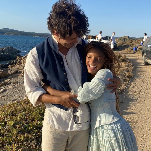 PopFactions's tweet photo. “It's a couple things about your job I wanna know. When you shoot your movie do this n***** turn you on? When you leave the set do ya'll still text each other phone? Just because they filmin' it, it don't mean that it ain't wrong.”

— Halle Bailey’s Z-List boyfriend DDG on her friendship with Jonah Hauer-King.