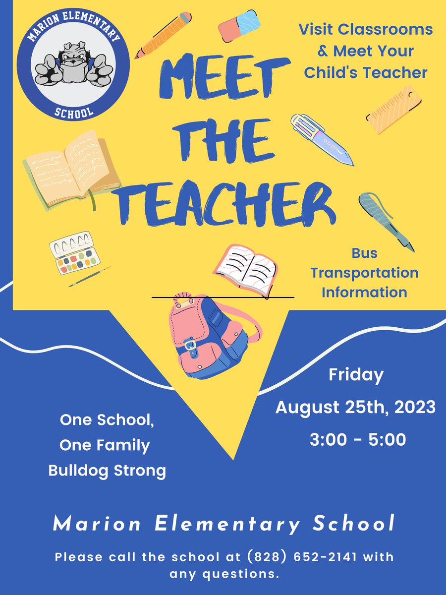 MES Meet The Teacher 2023 - 2024 <a href="/McDowell590/">McDowell Co Schools</a>
